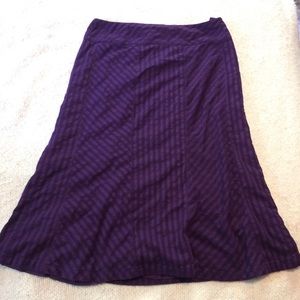 Purple Talbots pencil skirt